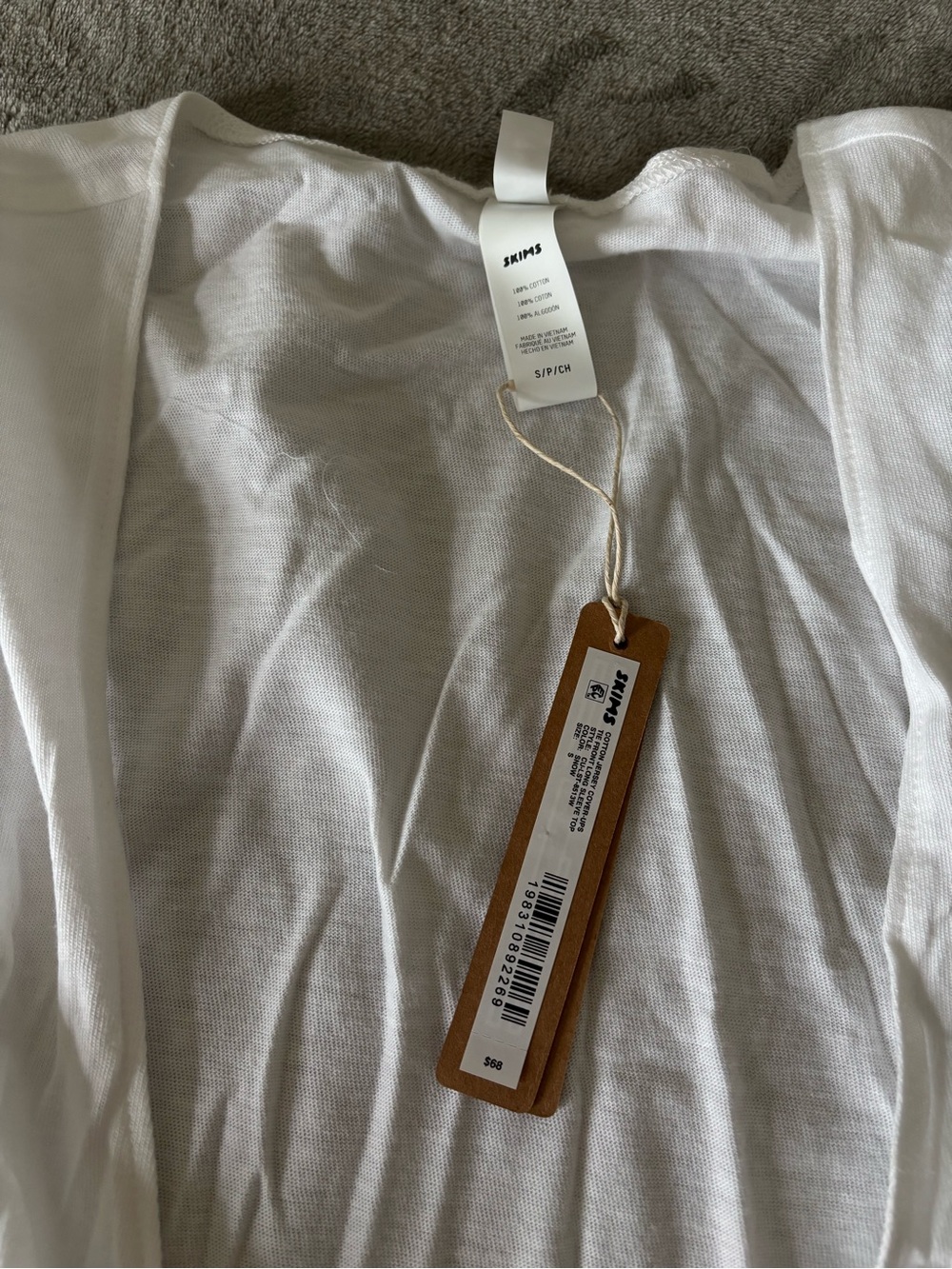 Skims Cotton Jersey Cover-up - Picture 3 of 3